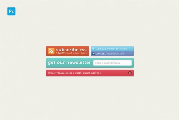 Freebie: Subscription Counters - Featured Image