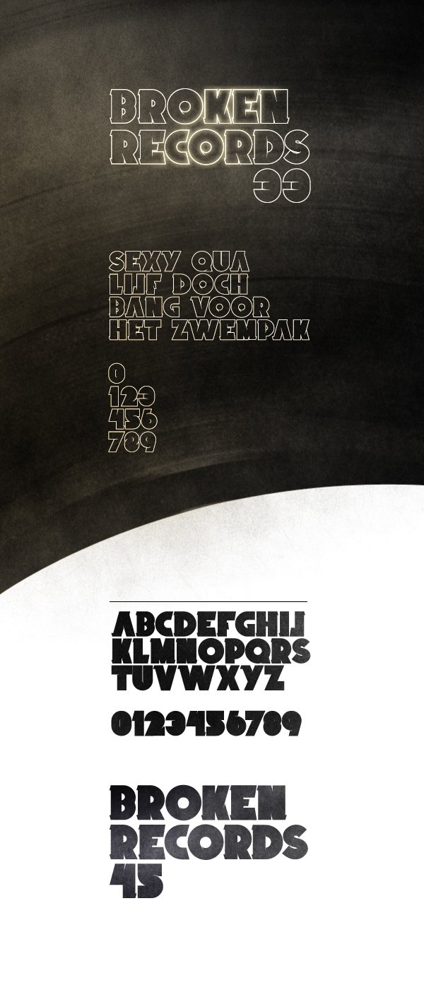 Preview of Broken Records 45