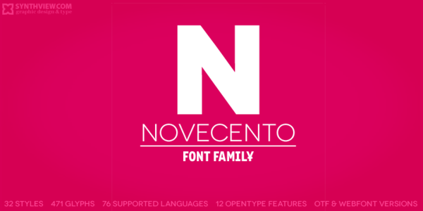 Preview of Novacento