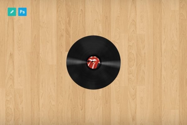 Tutorial: Realistic Vinyl Record - Featured Image