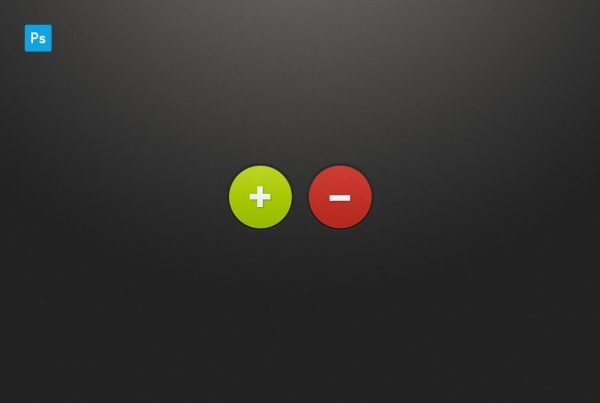 Freebie: Plus & Minus Buttons - Featured Image