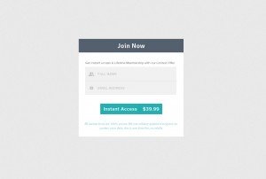 UI Element: Call to Action Form - Preview